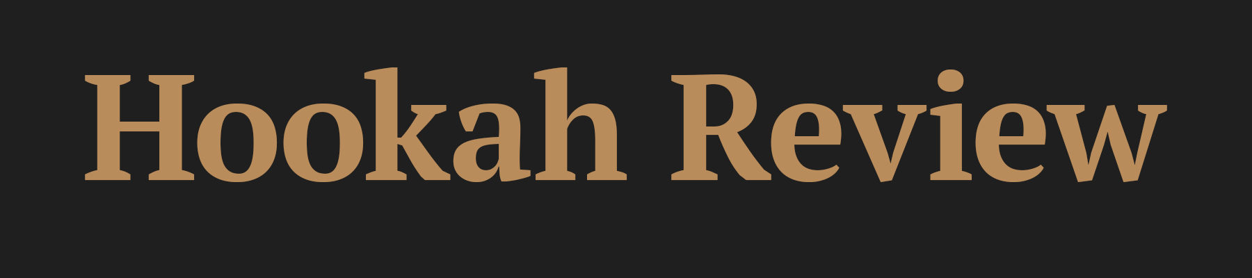 Hookah-Review – первый журнал о кальянах и вэйп